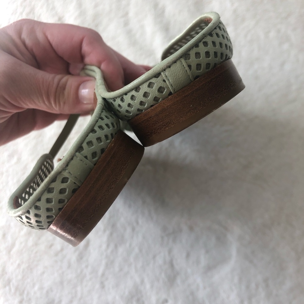 Malone Souliers Pistachio green Maureen Flats - Picture 3 of 3